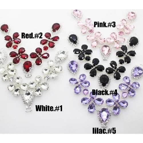 2019 New 1 Piece Silver Shining Sexy Rhinestone Bikini Connector /Buckle Copper Chain Fit For Pin Up Silver Plated Free Shipping