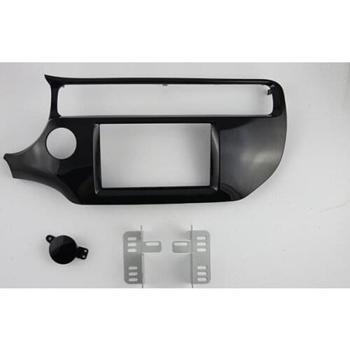Car Fascias Stereo Radio Panel Audio Navigation Frame Dash Kit For Kia Rio K3 Left Hand Drive 2015 2016 2017