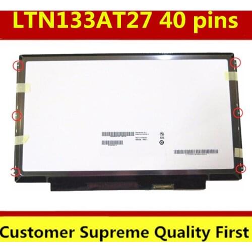 B133XW03 fit B133XW01 V.0 V.1.2.4 N133BGE-L31 N133BGE-L41 CLAA133WA01A N133B6-L24 LP133WH2 TLA1/TLA2/TLL1/TLL2/TLL3 LTN133AT16