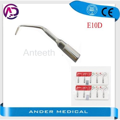Free Shipping 1pc Ultrasonic scaler Endo Tip E10D work tip suitable for woodpecker EMS ultrasonic scaler Handpiece