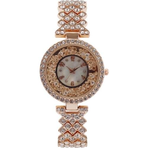 M01 Fashion quartz Luxury Womens Full diamond stone watch for Girls gift watch with steel wristband watch