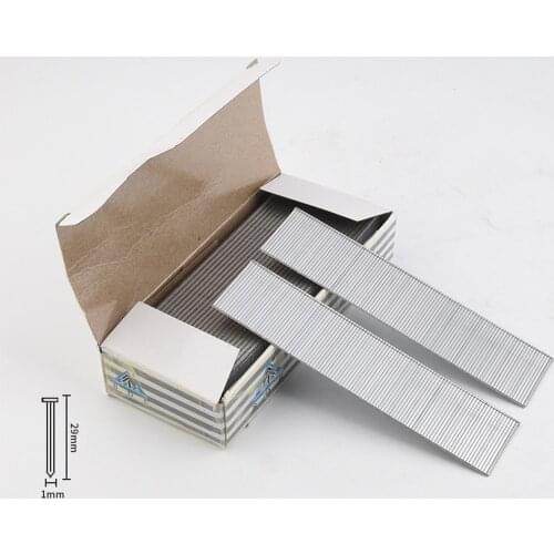 5000pcs/Box Electric Nail Gun Nails F10 F15 F20 F25 F30 Woodworking Pneumatic Nail Gun Tools Accessories Straight Nails