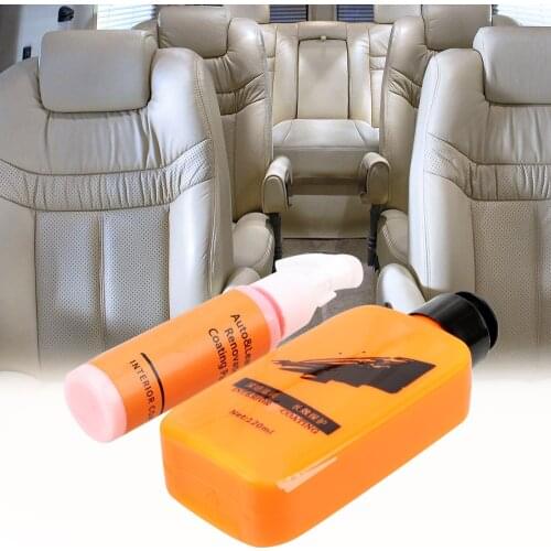 Car Leather Renovated Coating Paste Door Seat Dashboard Maintenance Care Agent Detergent Refurbisher Auto Accessories Interior
