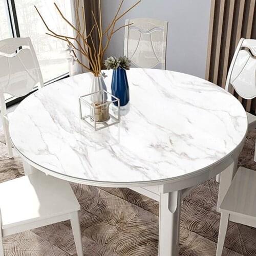 Para El Hogar Plastique Obrus Kuchenny Round Tafelkleed Rond Ronde Toalha De Mesa Nappe PVC Manteles Tablecloth Table Cloth