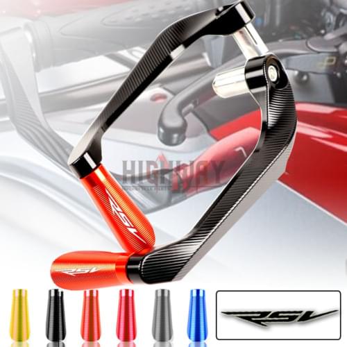 Motorcycle CNC Aluminum 7/8'' 22mm Brake Clutch Levers Guard Handlebar Protector For Aprilia RSV 1000 RSVRS125