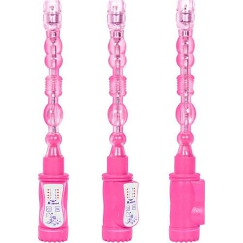 Soft Vibrating Anal Beads Butt Plug Dildo Vibrator Anal Prostate Massage Stimulator Masturbator Anal Sex Toys For Adults Couples