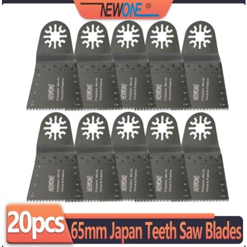 Newone 65mm Japan Teeth Oscillating Tool Saw Blade for Power Multi Tool Accessories as Fein Multimaster,TCH, Dremel,Wood Cutting