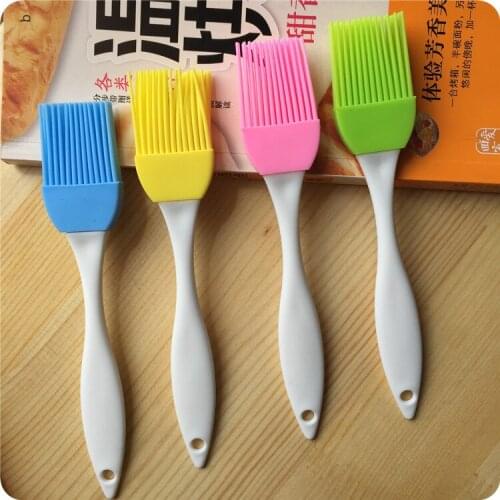 New Fashion Silicone Baking Bread Cake Tools Pastry Oil Cream BBQ Utensil Safety Basting Brush For Cooking Pastry Tools D695