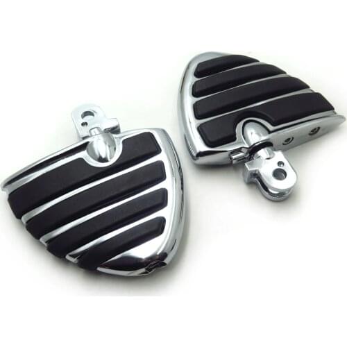 Footpegs Pair For Triumph Adventurer 1996-2001 (Front & Rear) Aftermarket Free Shipping Motorcycle Parts Big wing