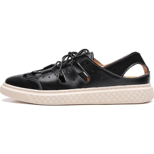 Casual male black solid causal for sneakers breathable casuales casual man masculino zapatos Fashion Breathable flat sandals de