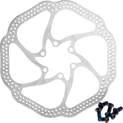 Brake Rotors The Floating Disc 160mm 180mm 6 Screws MTB Alloy Floating Bike Light Weight Mountain Bike Hs1 Brake Rotors Y51D