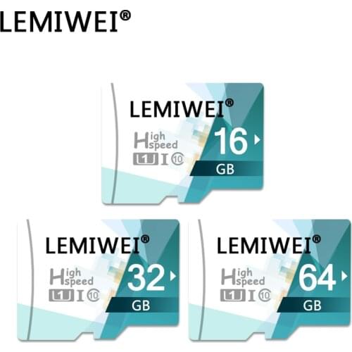 High Speed TF Card 64GB 32GB 16GB Class 10 Memory Card UHS-I Trans Flash Card Storage Card For Smartphone