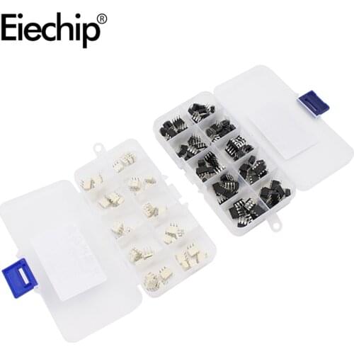 50pcs 100pcs integrated circuit diy electronic kit adopts DIP IC NE555 UC3842 24C08 and Optocoupler 4N25 4N35 MOC3021 MOC3063