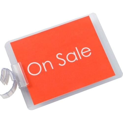 50 Pcs A6 Transparent Pvc House Number Tag Sleeve House Signs Holder Cover Door Paper Cardboard Plates Plaques Panel Cover