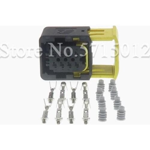 8 Hole 1-1418479-1 Electric Female Socket Auto Waterproof Plug Cable Connector For VW