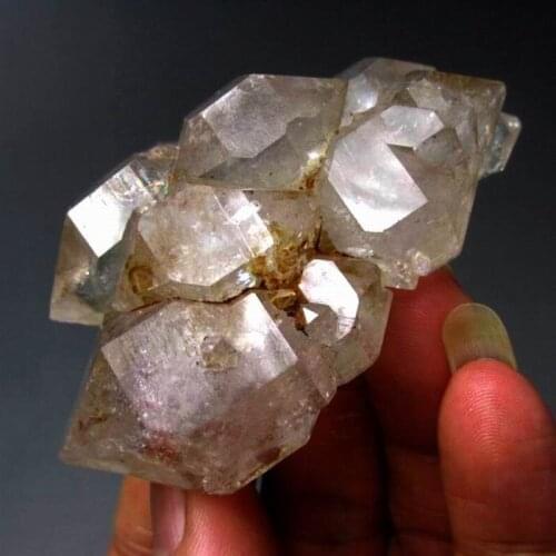 92g Elestial Skeletal Quartz Cluster DT - crystals and stones healing Mineral specimen Home Decor feng shui decoration G0020