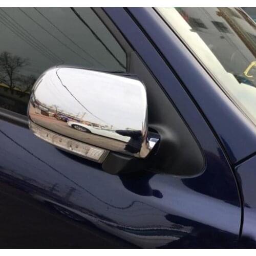ABS Chrome Rearview mirror cover Trim/Rearview mirror Decoration For 2005-2012 Hyundai Santa Fe