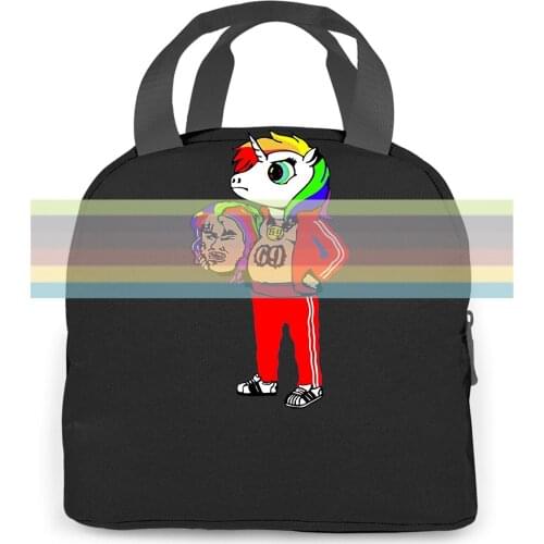 Allntrends 69 Unicorn 6ix9ine Trending Cool Fans women men Portable insulated lunch bag adult