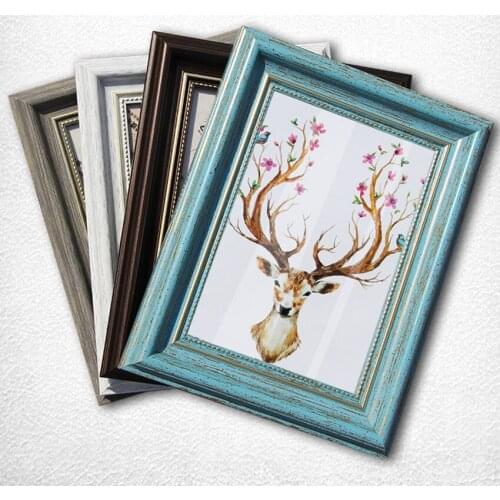American Photo Frame Home Design Wedding Love Photo Frame Wall Decoration Wooden Picture Frame Set Set