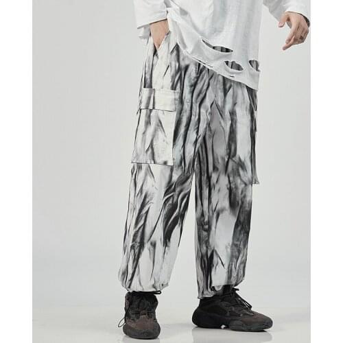 Streetwear Harajuku Style Men‘s Harem Pants New 2021 Men Jogging Sweatpants Fashion Cargo Trousers Male Casual Large Size 5XL