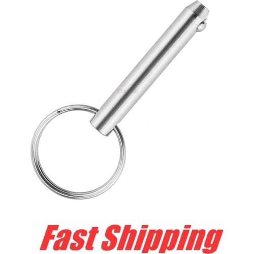 Quick Release Ball Pin Stainless Steel 316 8mm Marine spring positioning locking pin for ship Top Deck Boat hardware accessories