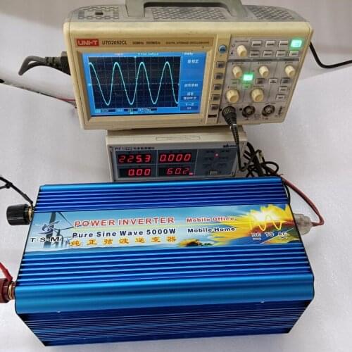 5000W Pure Sine Wave Inverter DC 48V TO AC 110V 120V 60HZ Inversor