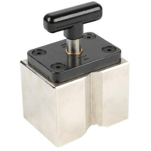 MWC2 Square Magnetic Holder Five-Sided 90 Degree Right Angle Strong Magnetic Welding Clamping Tool