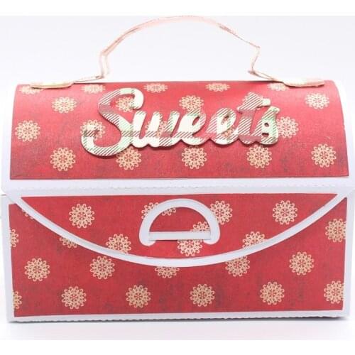 Lunch Box Metal Cutting Dies Stencil for DIY Scrapbooking Album Embossing Paper Cards Deco Crafts Die Cuts