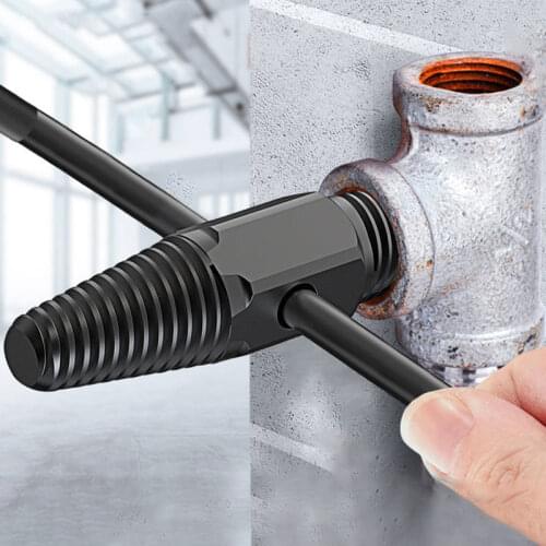 Tap Faucet Valve Screw Extractor Double-head Damaged Broken Wire Water Pipe Bolt Remover Multipurpose House Screw Extract Tool