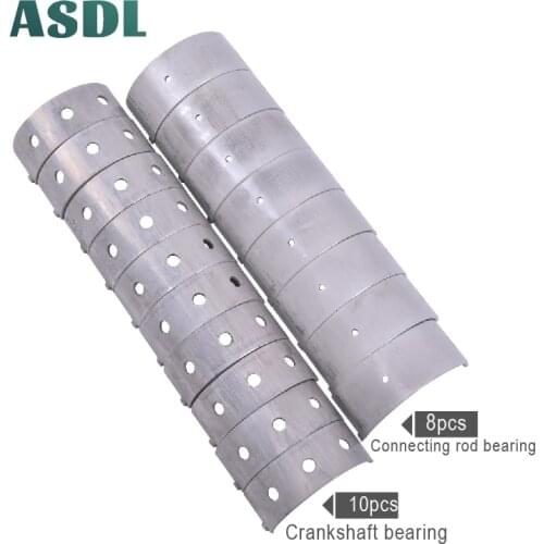 Motorcycle Engine Crankshaft Tile & Connect Rod Bearing Set STD +25 +50 +75 +100 For Honda CBR900(893) 1992-1995