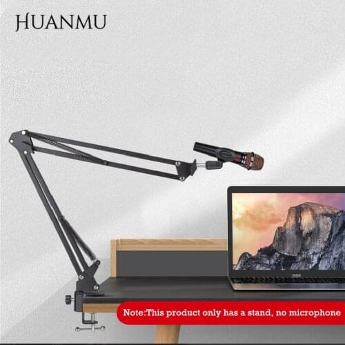 2020 New Mic Stand Microphone Suspension Boom Scissor Holder For Studio Broadcast PN Webcast Recording Dubbing KTV Bracket Tools
