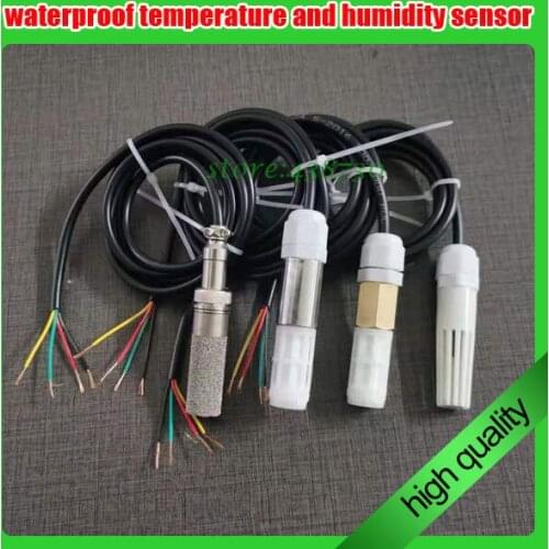 OEM cable length Temperature and humidity sensor SHT20 SHT30 SHT35 SHT31 SHT10 SHT11 AM23XX waterproof soil moisture sensor