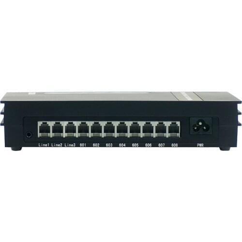 EXCELLTEL Economic business Telephone exchange MK308 Mini PBX PC software LCR easy program