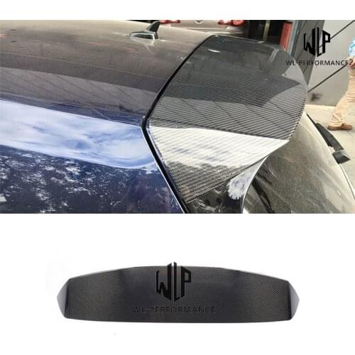 VW Golf7 MK7 High Quality Carbon Fiber Rear Roof Spoiler Car body kit for Volswagen Golf 7 Top Wing Car Styling 2014-UP