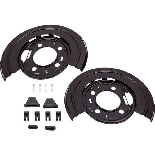 2X 4C3Z-2209-AA Left + Right Brake Dust Shield Plate for Ford F250 F350 924-212