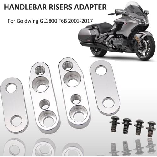 For Honda Goldwing GL1800 F6B GL 1800 2001-2017 Motocross Accessories Motorcycle Bar Clamps Handlebar Risers Adapter