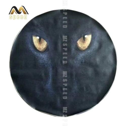 Car Accessories 14 "15" 16 "PVC leather spare tire wheel cover wheel protector is suitable for SUV tire covers