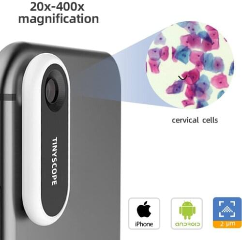 Digital Microscope Mobile Phone Camera Lens Monocular Microscope For Phone Lens High Magnification Smart Phone External Lens