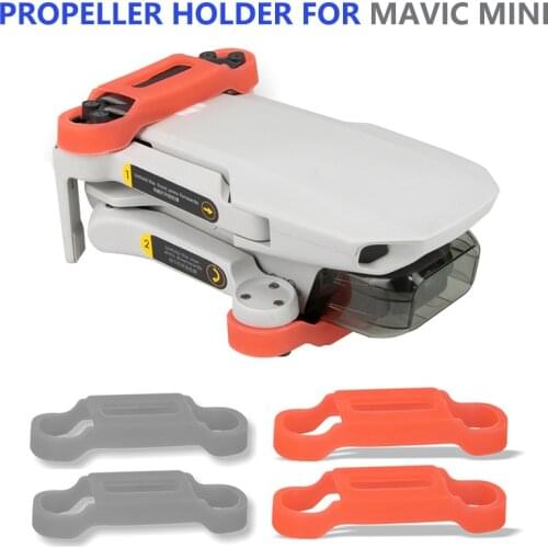 Propeller Motor Holder for DJI Mavic Mini Blade Fixed Props Protector Silicone Cover For DJI Mavic Mini 2 Drone Accessories