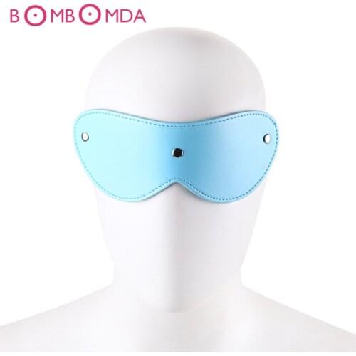 Sexy Eye Mask Party Halloween Mask Fetish Slave Sex Mask Leather Patch Fetish Restraint Sex Bondage Bdsm Sex Mask For Couples O3