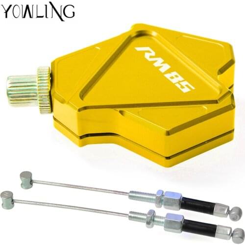 Motorcycle CNC Stunt Clutch Lever Easy Pull Cable System For SUZUKI RM85 RM 85 2005-2015 2007 2008 2009 2010 2011 2012 2013 2014