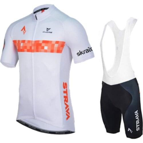 New team Cycling Jersey Man Summer Breathable Short sleeve short cycling sportswear outdoor MTB cycling clothing bicycle Set