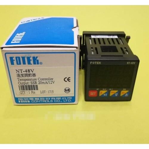 NT-48R NT-48V NT-48L NT-48R-24V FOTEK PID+Fuzzy Intelligent Temperature Controller New & Original