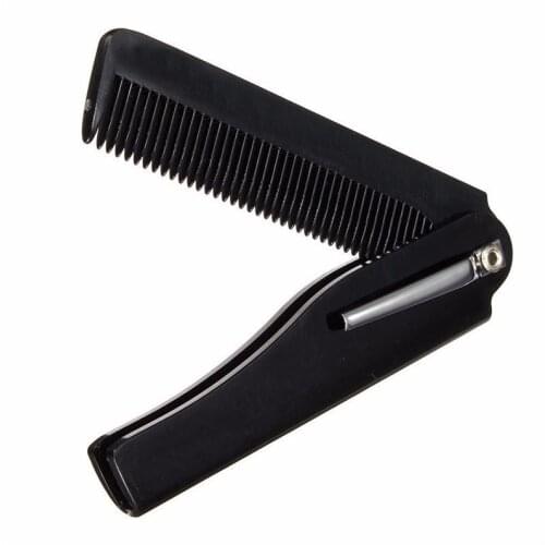 Men Beard Shaping Styling Template hair Comb Black Mens Beards Combs Beauty Tool for Beard Trim Templates barber accessories