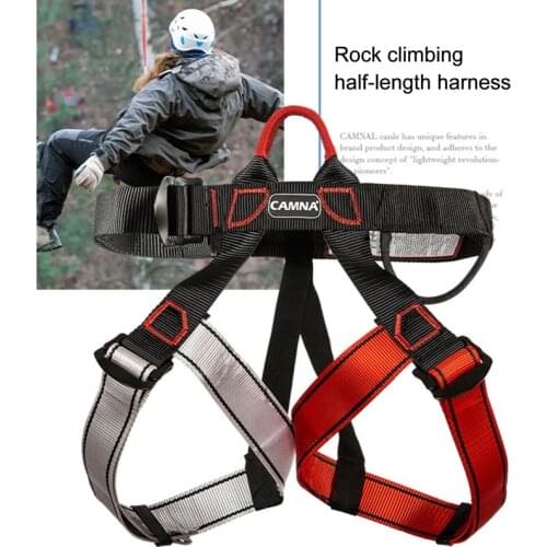 Outdoor Rock Climbing Belts Full Body Harness Safety Belt Adult Children Protection Adjustable Strap Survival Equipment Kits