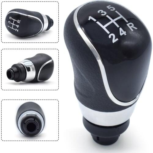 For Ford Focus MK2 MK3 Fiesta MK7 C-max B-max Mondeo MK4 Kuga Transit Galaxy 5 Speed Car Gear Stick Shift Knob Car-styling