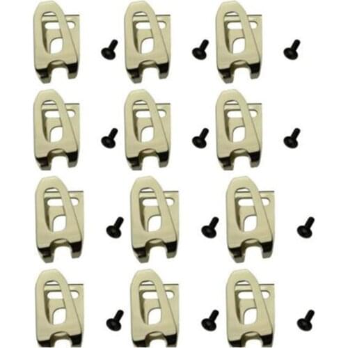 12Pcs/bag Belt Clip Hook for makita 18V Max Tools for LXT DTD152 DTL061 DTD145 LXDT01 FD05 DT03 XDT04 XPH12 4.9