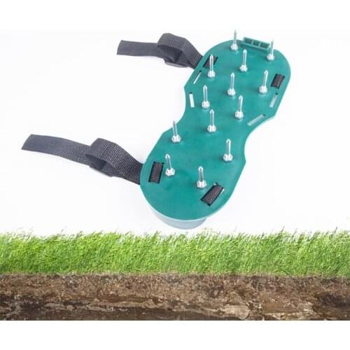 1 Pair Garden Yard Grass Cultivator Scarification Lawn Aerator Nail Shoes Gardening Tools 30CM Shoes For Lawn Aerator