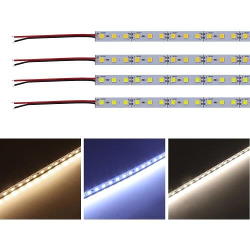 10pcs LED Bar Light SMD 5054 Led Strip Light Aluminium Rigid Strip 25cm 50cm 100cm Led Hard Strip White,Ice Blue,Red,Blue,Green