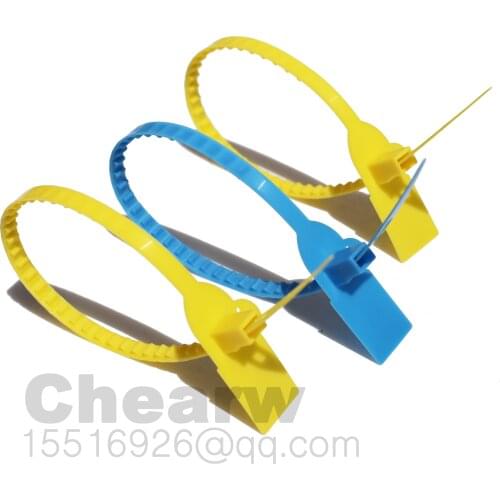 322mm PP one-time Plastic Security Seal unsustainable test zhengchengseal tower chearw guard anti-fake anti-steal